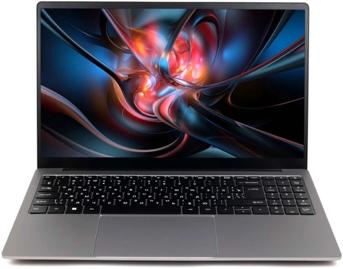 Ноутбук  HIPER OFFICE HLP 15.6 ", Core i5, 16 Гб RAM, 256 Гб SSD, Iris Xe Graphics, Серый 1217763