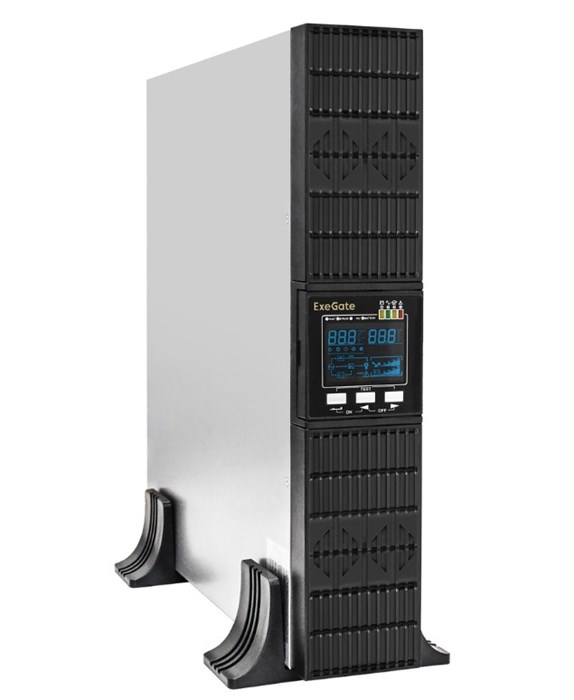Источник бесперебойного питания  Exegate PowerExpert ULS-3000.LCD.AVR.1SH.2C13.USB.RS232.SNMP.2U 1041429