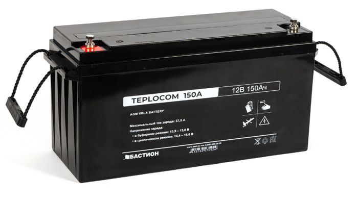 Аккумулятор  Бастион TEPLOCOM 150Ач 1015218