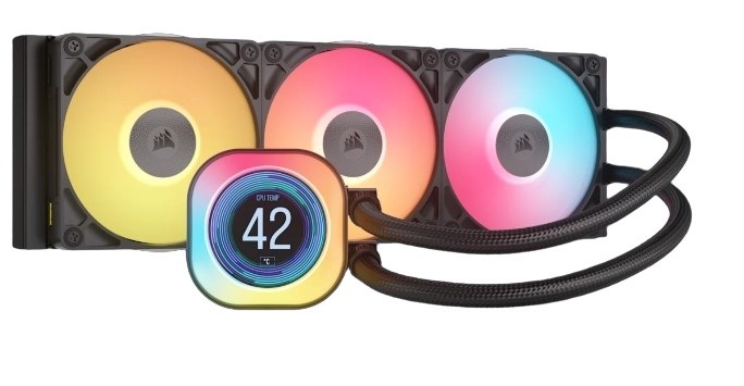 Система охлаждения жидкостная Corsair iCUE LINK TITAN 360 RX LCD 1215093