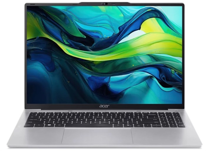 Ноутбук  Acer Aspire Lite AL16-52P-52JZ 16 ", Core i5, 16 Гб RAM, 512 Гб SSD, Iris Xe Graphics, Серебристый 1227051