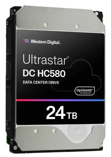 Жесткий диск 24TB SATA 6Gb/s Western Digital Ultrastar DC HC580 1222248