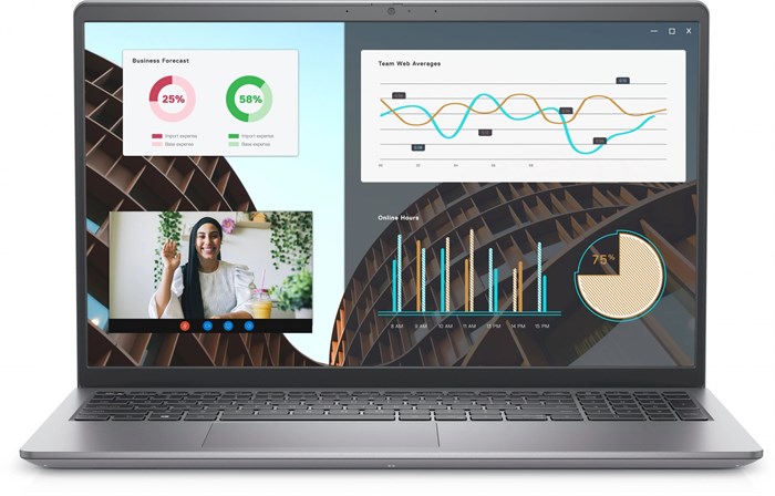 Ноутбук  Dell Vostro 3530 15.6 ", Core i5, 8 Гб RAM, 512 Гб SSD, Iris Xe Graphics, Черный 1123266