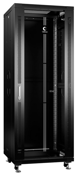 Шкаф напольный 19", 32U Cabeus SH-05C-32U60/60-BK 552685
