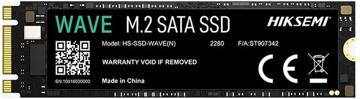 Накопитель SSD M.2 2280 HIKVISION HS-SSD-WAVE(N) 512G 512 ГБ 1133260