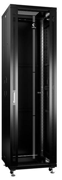 Шкаф напольный 19", 42U Cabeus SH-05C-42U60/60-BK 552693