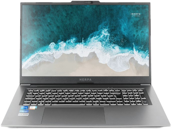 Ноутбук  Nerpa Caspica I552-17 17.3 ", Core i5, 32 Гб RAM, 512 Гб SSD, Iris Xe Graphics, Серый 1047400