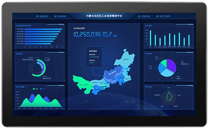 Монитор  IPTRONIC IPT-VM24IPB 1240377