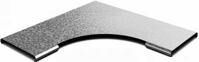 Крышка на угол гориз. 90°  Ostec КУПТП90-400-0,7-R100-СЦ 914712