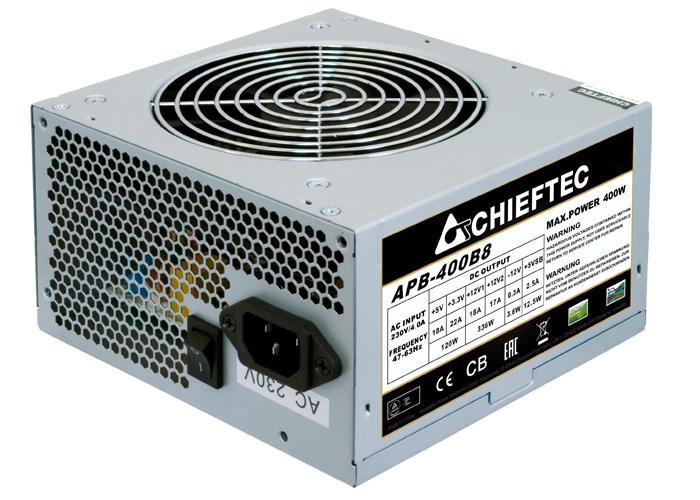 Блок питания ATX Chieftec APB-400B8 692881
