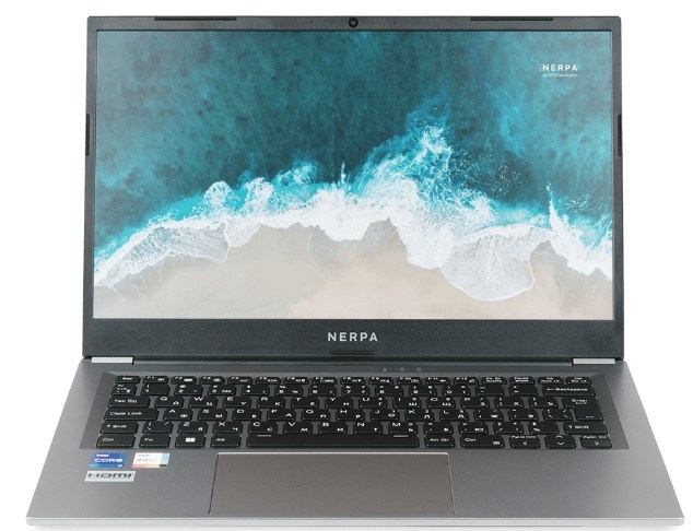 Ноутбук  Nerpa Caspica I752-14 14 ", Core i7, 32 Гб RAM, 256 Гб SSD, Iris Xe Graphics, Серый 1195655