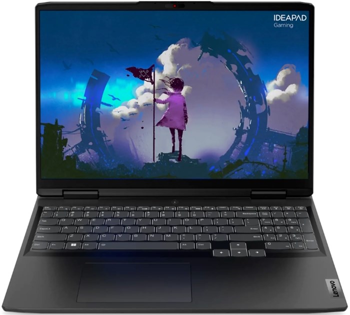 Ноутбук  Lenovo IdeaPad Gaming 3 16IAH7 16 ", Core i7, 16 Гб RAM, 1 Тб SSD, GeForce RTX 3050 Ti, Черный 1004718