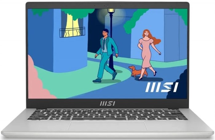 Ноутбук  MSI Modern 14 C12MО-688RU 14 ", Core i7, 16 Гб RAM, 512 Гб SSD, Iris Xe Graphics, Серебристый 1050503