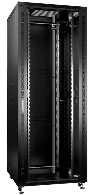 Шкаф напольный 19", 42U Cabeus SH-05C-42U80/80-BK 552695
