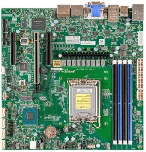 Материнская плата mATX Supermicro MBD-X13SAZ-F-B 1066128
