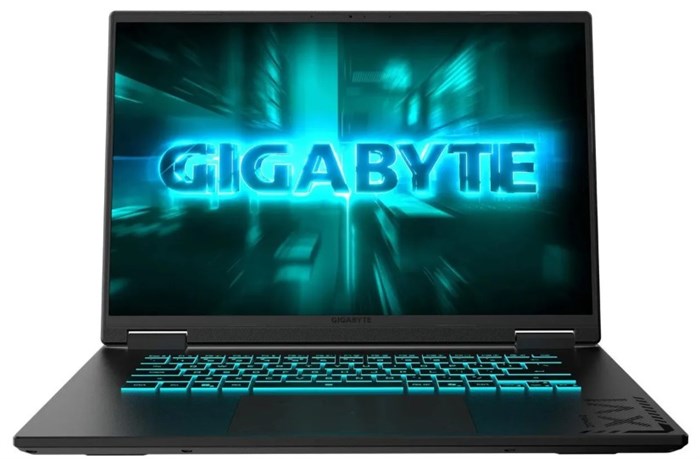 Ноутбук  GIGABYTE GAMING A16 16 ", Core i5, 64 Гб RAM, 512 Гб SSD, GeForce RTX 4050, Черный 1236920
