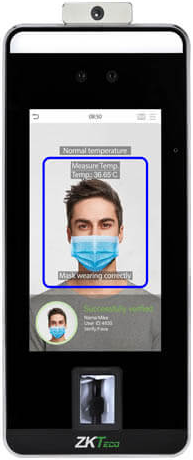 Терминал  ZKTeco SpeedFace-V5L[TD] 895485