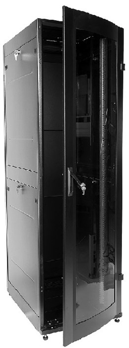 Шкаф напольный 19", 42U ЦМО ШТК-МП-42.6.8-1ААА-9005 632595