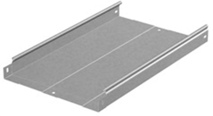 Лоток листовой неперфорированный Ostec ЛНМЗТ-300х50х3000-0,7-СЦ 915365