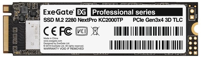 Накопитель SSD M.2 2280 Exegate EX282319RUS 480 ГБ 1160948