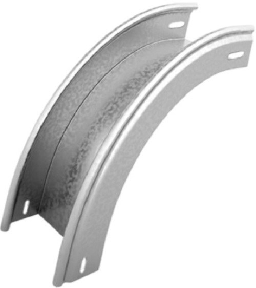 Угол верт. внешний 90°  Ostec УВТП90-400х50-0,7-R200-СЦ 914866