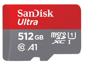 Карта памяти MicroSDXC 512GB SanDisk SDSQUAC-512G-GN6MN 1025954