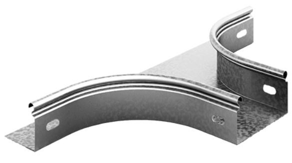 Ответвитель горизонтальный  Ostec ОГП-400х100-0,7-R100-СЦ 915191