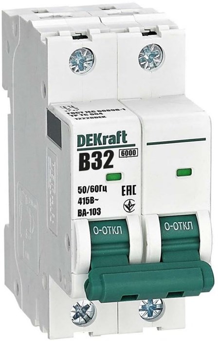 Автоматический выключатель  DEKraft 12228DEK 1148575