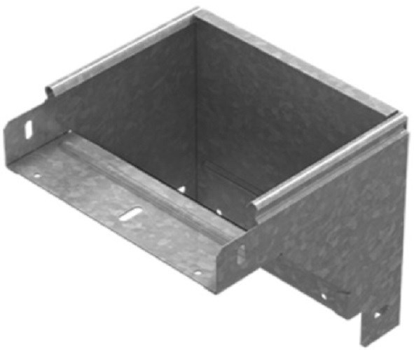 Угол верт. внешний 90°  Ostec ПВН-200х50-1,0-СЦ 914745