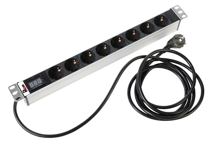 Блок розеток 19", 8 розеток ЦМО R-16-8S-AM-440-3 507007