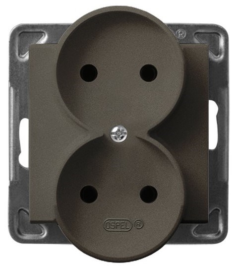 Розетка  Ospel GP-2RR/m/40 738580