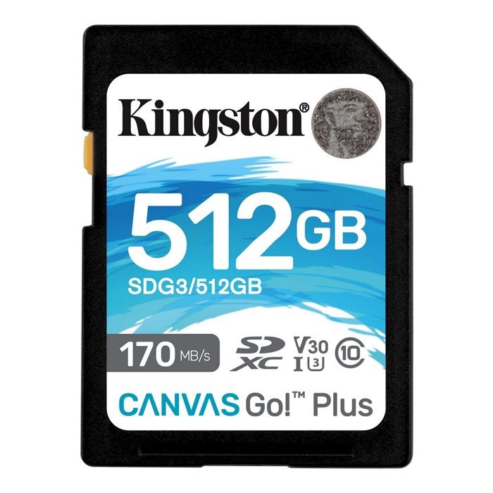 Карта памяти SDXC 512GB Kingston SDG3/512GB 762975