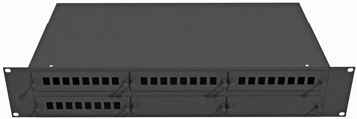 Кросс оптический стоечный  TopLAN КРС-Top-2U-32SC/DLC-BK 649036