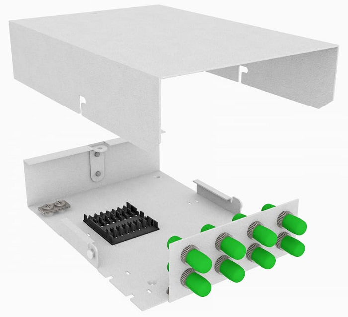 Кросс оптический настенный  TopLAN КРНМ-Top-08ST/A-OS2-GY 649265