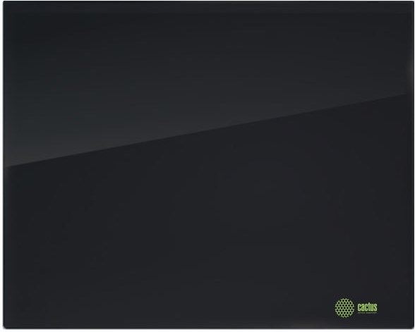 Демонстрационная доска  Cactus CS-GBD-65X100-BK 712404