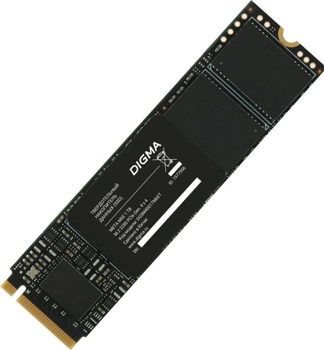 Накопитель SSD M.2 2280 Digma DGSM4001TM6ET 1000 ГБ 1059491