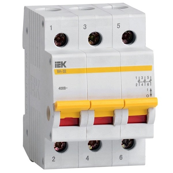 Выключатель нагрузки IEK MNV10-3-020 1148016