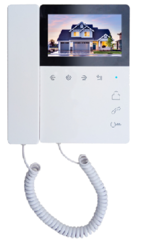 Видеодомофон  Tantos Elly с трубкой 1014776