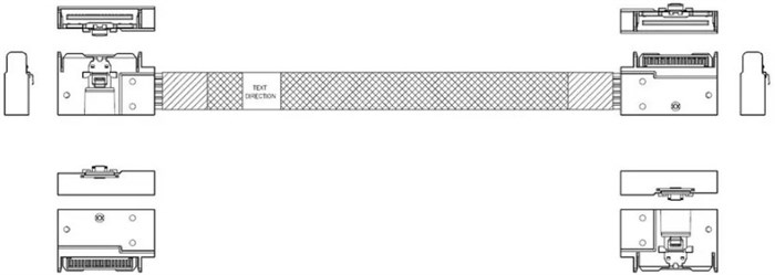 Кабель  Luxshare L285MM010-SD-R 1191771