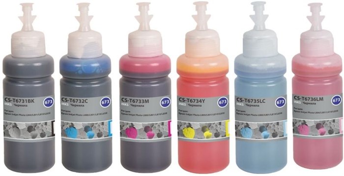 Чернила  Cactus CS-T673SET 1213415