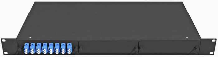 Кросс оптический стоечный  TopLAN КРС-Top-1U-16LC/U-OS2-BK 648997