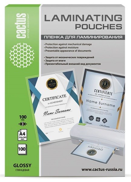 Пленка  Cactus CS-LPGA4100100 887905