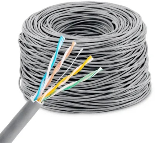 Кабель витая пара U/UTP 5e кат. 4 пары KINGPRICE KP-UTP-C5E-0.5MM-CU-305M 1119222