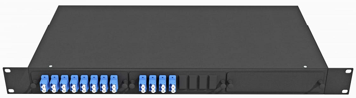 Кросс оптический стоечный  TopLAN КРС-Top-1U-24LC/U-OS2-BK 649015