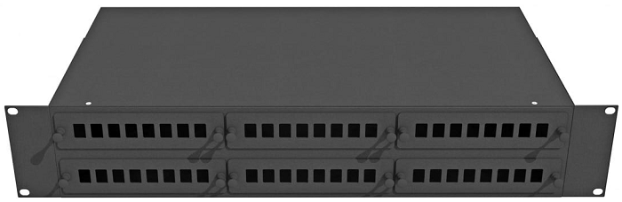 Кросс оптический стоечный  TopLAN КРС-Top-2U-48SC/DLC-BK 649072