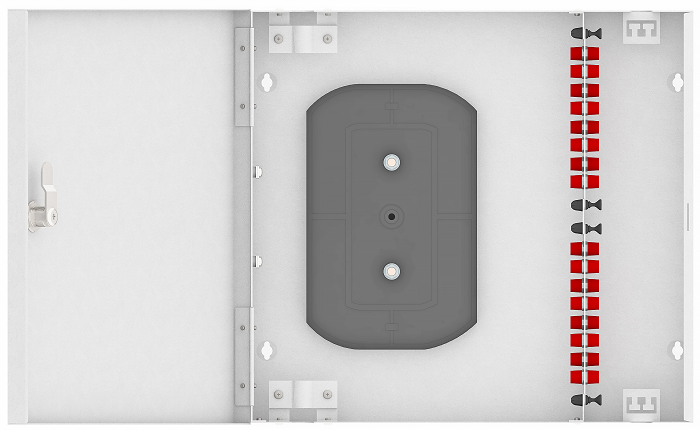 Кросс оптический настенный  TopLAN КРН-Top-16FC/U-OS2-GY 649186