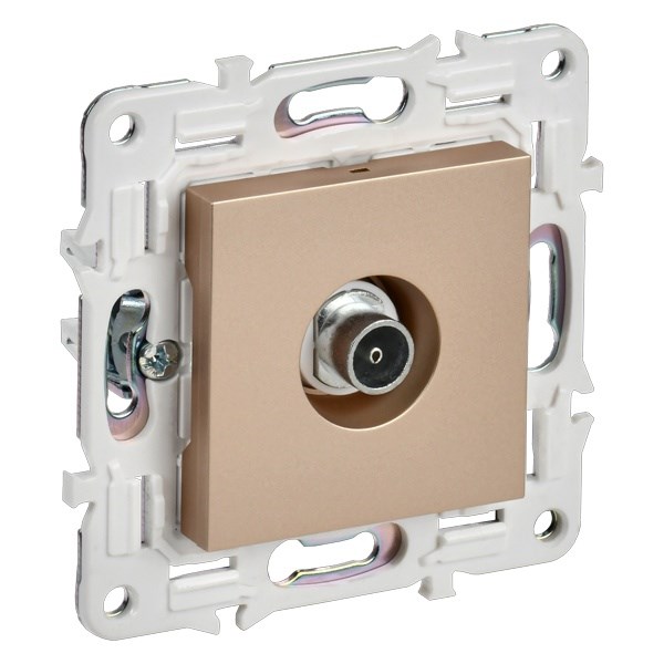 Розетка телевизионная оконечная  IEK SK-A10-O-K98 1158092