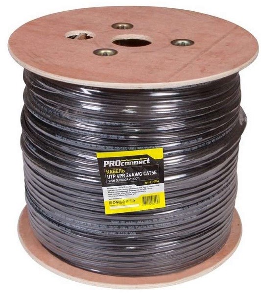Кабель витая пара F/UTP 5e кат. 4 пары PROconnect 01-0155 673190