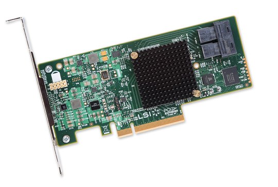 Контроллер SAS Broadcom/LSI 9300-8i SGL 332093