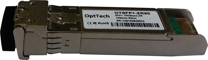 Модуль SFP+ OptTech OTSFP+-ZR80 551612